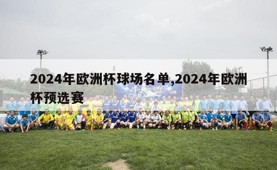 2024年欧洲杯球场名单,2024年欧洲杯预选赛